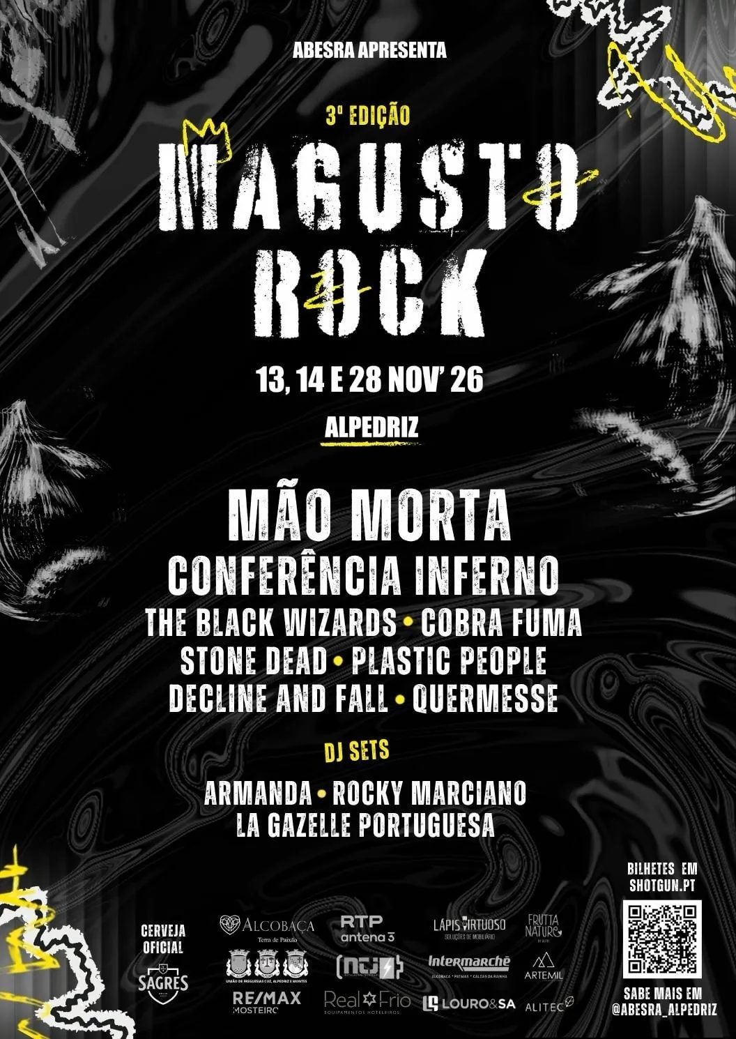 Cartaz do Magusto Rock — 3.ª edição