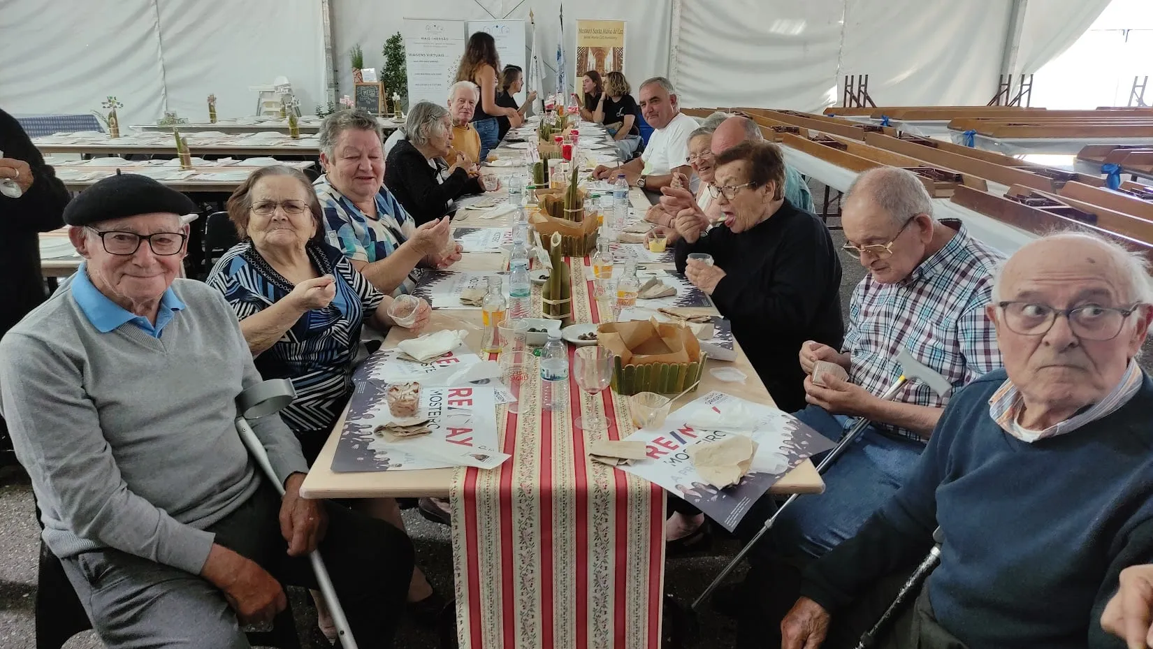Feira de São Bernardo 2024 — convívio com idosos