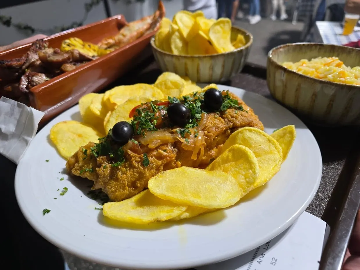 Feira de São Bernardo 2024 — comida tradicional